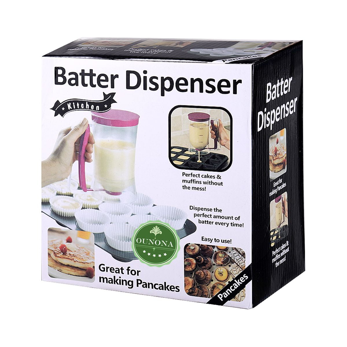 2pcs Batter Separator Cupcakes Pancakes Cookie Cake Waffles