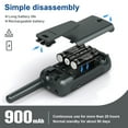 thumbnail image 6 of GOCOM G200 Family Radio Service (FRS) Adult Walkie Talkie,Long Range Two Way Radio Rechargeable 2Pack, 6 of 7