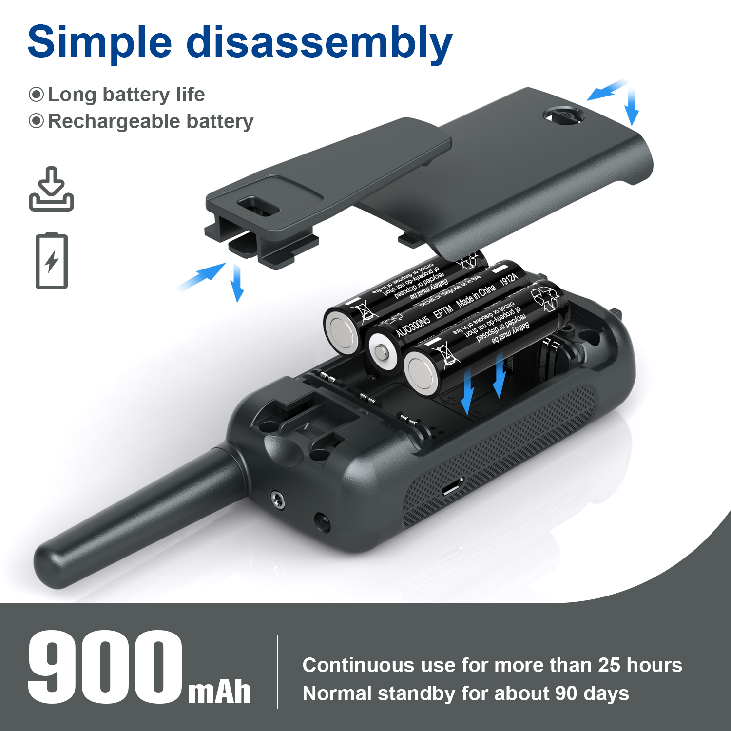 GOCOM G200 Long Range Walkie Talkies 2-Pack photo 6