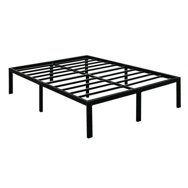 Queen Size 3000lbs Capacity 16 Inch, Tall Queen Size Platform Bed Frame