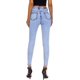 thumbnail image 5 of Pantalones vaqueros de cintura alta para mujer, ajustados, elásticos, suaves, desgastados, cómodos, clásicos, Jeggings, pantalones de mezclilla 157-blue2, 5 of 5