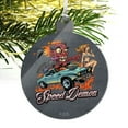 thumbnail image 5 of Speed Demon Flaming Hot Rod Acrylic Christmas Tree Holiday Ornament, 5 of 8