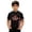 Black, variant on Toddler Kids Summer Crewneck T-Shirts Boys Short Sleeve Indigenous Peoples Day International World Theme Casual Top Summer Floral Beach Shirts Size 3-4T