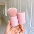 thumbnail image 7 of Light Pink Small Contour Brush Telescopic Brush Loose Powder Brush With Cover Blush Brush Setting Brush Honey Powder Brush Full Set Of Tools Portable Makeup Brush Eye Shadow Brush, 7 of 7