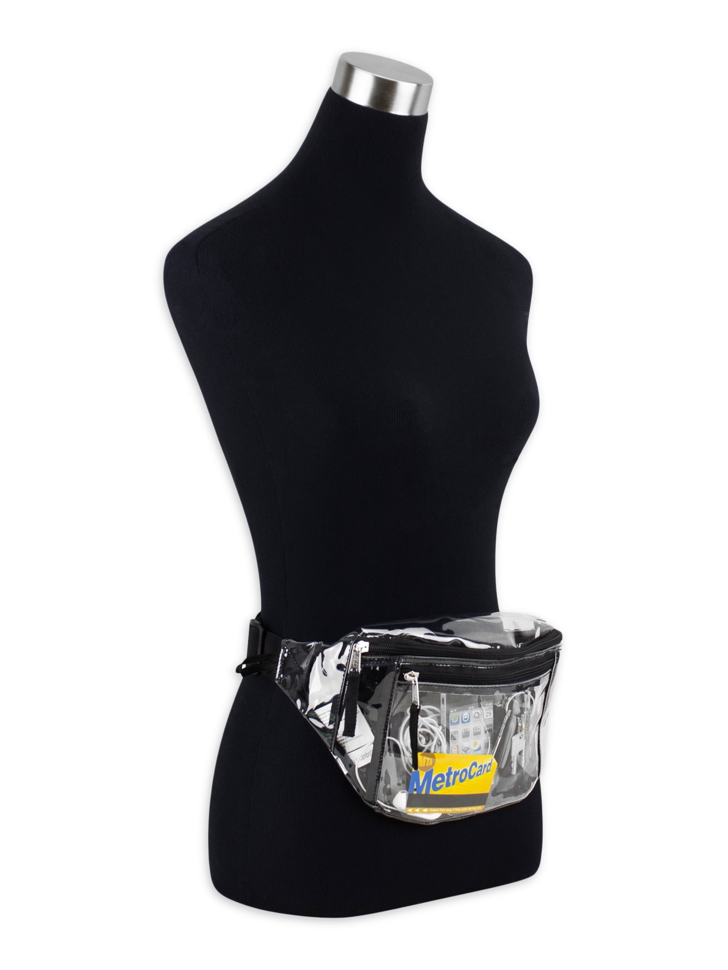 Eastsport Women's Fanny Pack, Clear
