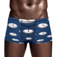 thumbnail image 3 of Baseball Softball Ball Men's Mesh Boxer Briefs Cooling Breathable Sports Underwear Vertical Fly, 3 of 5