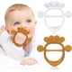 thumbnail image 1 of 2 mordedores para bebés, juego de juguetes de silicona para la dentición del bebé, mordedores suaves sin BPA, estimulan el crecimiento de encías y dientes, para niños y niñas JM, 1 of 5