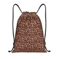 thumbnail image 1 of Fotbe 70s Groovy Hippie Retro Bolsa Mochila con Cordón Estampada, Bolsa de Gimnasio Deportiva, Bolsa Cinch, Bolsa con Cordón para Hombres y Mujeres-Small, 1 of 6