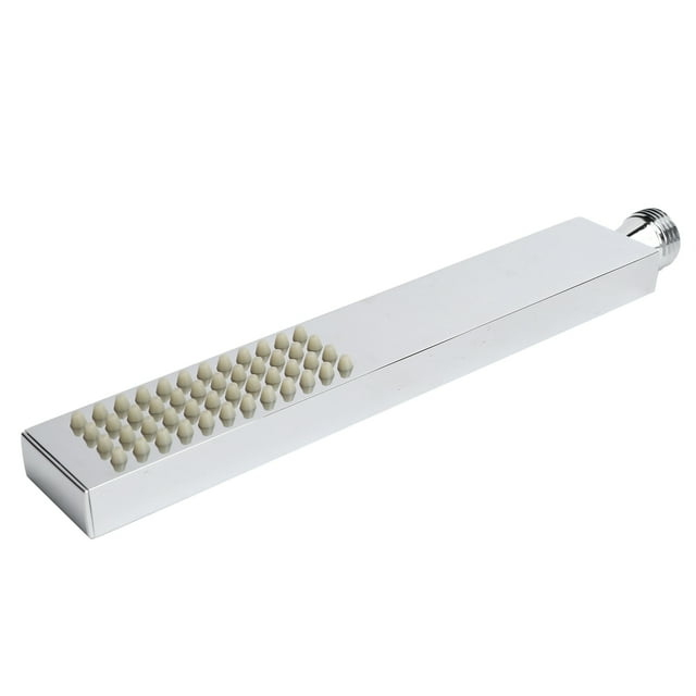 Handheld Shower Head, Shower Sprayer Head Flat Square Shape Brass High Pressure Shower Heads Sprayer G1/2 For Home For Hotel