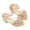 Gold, variant on Kids Heels for Girls Girls Dress Shoes Ankle Strap Flower Girl Heels for Little Big Kids Heels Wedding Church Party Shoes Size 3,(Red Big Kids 3)