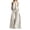 A1-Beige85, variant on Summer 2 Piece Outfit for Women Solid Halter Twist Crop Top Wide Leg Maxi Pants Boho Vacation Sets