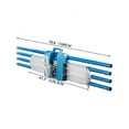 thumbnail image 2 of VEVOR Bull Float Magnesium Concrete Float 48 x 8" Round End Concrete Float Tool Cement Tool Bull Concrete Kit Bull Float with 4 Float Handle Bull Float Bracket Concrete Tools Finishing Bull Float, 2 of 9