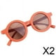 thumbnail image 1 of Gafas de sol para niños,gafas de sol para niños y niñas con montura redonda,gafas para niños pequeños protección 400,anti- gafas de verano para exteriores favores de fiesta,gafas, 1 of 8