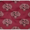 thumbnail image 4 of oneOone Organic Cotton Poplin Twill Fabric Animal Face Block Print Sewing Fabric BTY 42 Inch Wide, 4 of 4