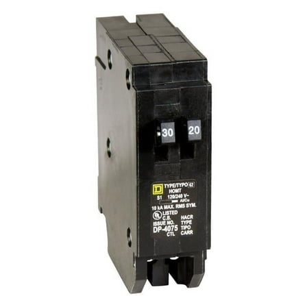 Schneider-Electric 120-240 amp Plug In Single Pole Circuit Breaker