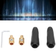 thumbnail image 3 of 2 Set Welding Cable Connectors,  200A DKJ10-25 Welding Cable Quick Connector Welder Male Head Quick Fitting Accessories, 3 of 8