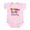 Petal Pink, variant on CafePress - Jelly Bean Baby Infant Bodysuit - Baby Light Bodysuit, Size Newborn - 24 Months