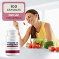 thumbnail image 4 of Vinagre De Manzana 500mg 100 Cápsulas Premium S/sabor Naíma Sin Sabor, 4 of 9