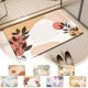 thumbnail image 1 of Tapete de baño Diatomite - Esterilla de baño súper absorbente y de secado rápido, respaldo de goma antideslizante, moderna multicolor, 16x24 pulgadas, 1 of 8