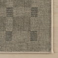 thumbnail image 4 of Rugs USA x Nate Berkus Walker Modern Checkered Washable Area Rug, 3' x 5', Walker Brown, 4 of 7