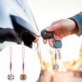 thumbnail image 6 of ULTNICE 2pcs Keychain Essential Oil Perfume Diffuser Copper Gold Purple Everyday Use, 6 of 8