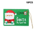 thumbnail image 1 of 10Pcs Christmas Envelope Santa Card Bag Christmas Tree Ornaments, 1 of 8