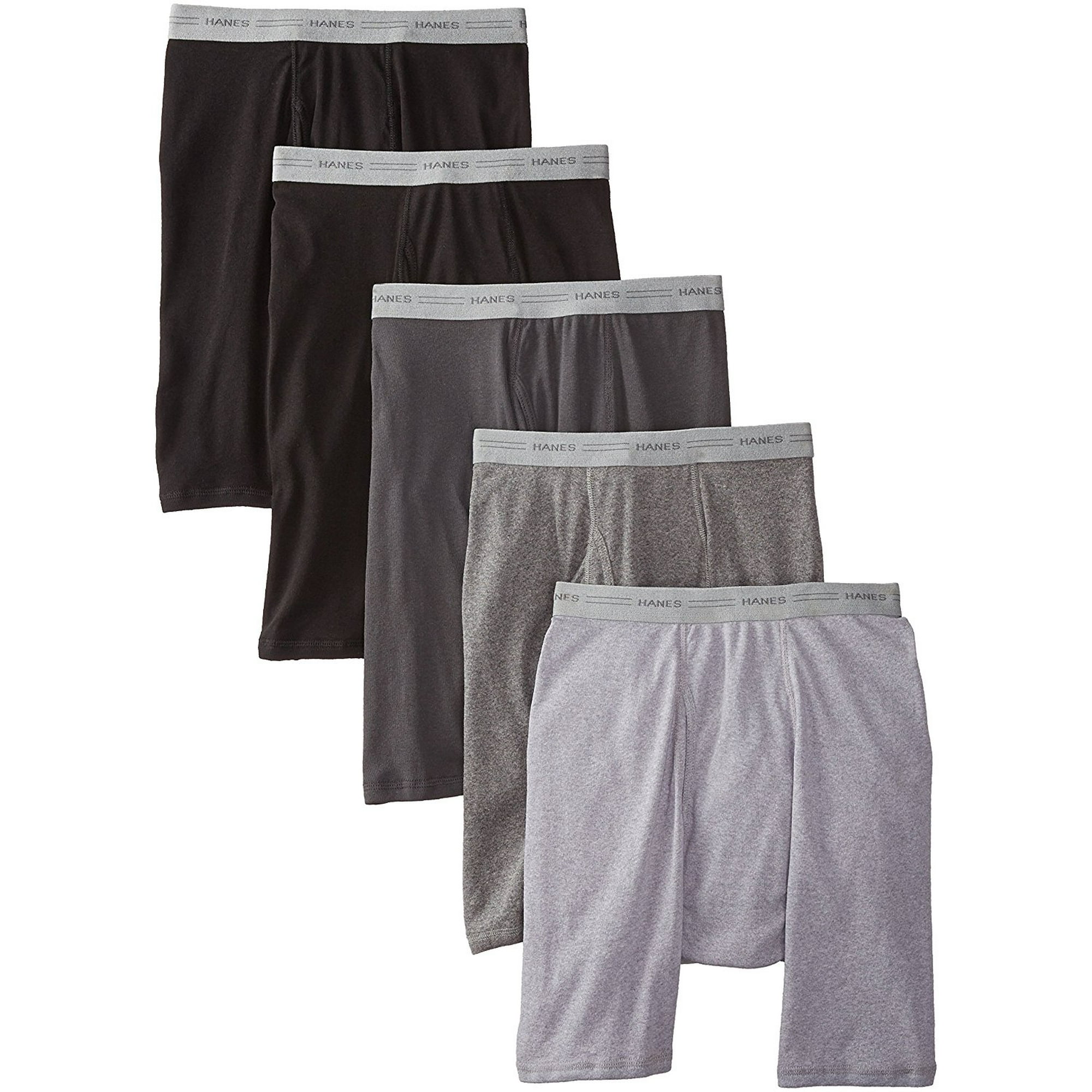 Hanes long leg boxer briefs walmart best sale