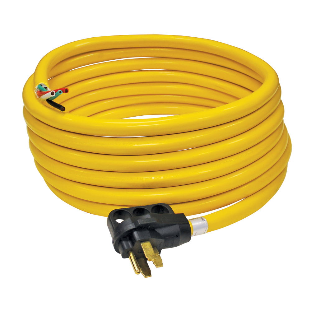 36' Grip Handle Plug and 6" Loose End Details about   Quick Products QP-50-36H 50 Amp RV Cord 