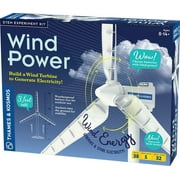 Thames And Kosmos Wind Power 4 V Wind Turbine Kit 3 ft Tall, 38 Pieces