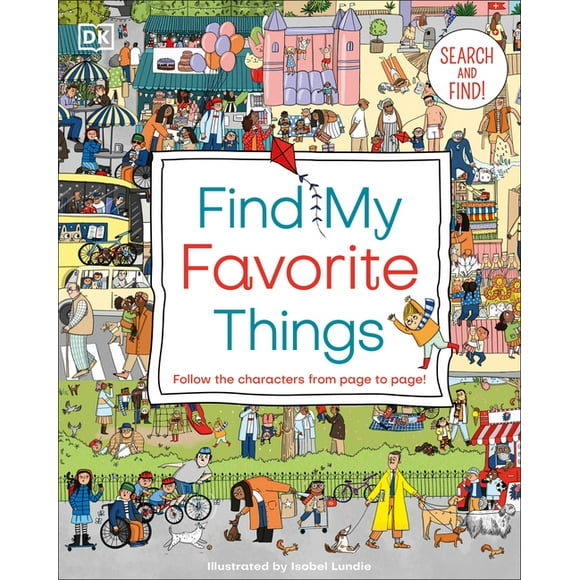 DK Find My Favorite: Find My Favorite Things (Board Book)
