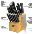 thumbnail image 4 of Nutri Blade Pro 14-Piece Stainless Steel Premium Chef Knife Set with Knife Block in Black, 4 of 4