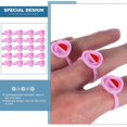 thumbnail image 1 of 100Pcs Rings Portable Pigment Container Eyelash Extension Ring Holder, 1 of 1