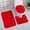 Red, variant on VANLOFE Bathroom Rugs Sets 3 Piece, Ultra Soft and Thick Bathroom Mats, Machine Washable Dries Quickly Non-Slip Bath Mats for Bathroom Tub Kitchen Home, 16" x 20" + 20" x 32" + 15" x 16" , Purple