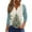 Light Blue, variant on Christmas Shirts for Women V Neck T Shirts 3/4 Sleeve Xmas Tree Snowflake Print Henley T Shirts Dressy Casual Blouse Plus Size Tops Elbow Sleeve Tops Tees & Blouses