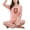 Pink#stlye3, variant on Travelwant Women's Cotton Long Sleeve Pajamas PJ Set Womens Pajamas Set - Long Sleeve Shirt and Pajama Pants Loungewear Set