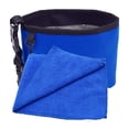 thumbnail image 3 of Bolsa para limpiar palos de golf y pelotas, bolsa compacta para lavar pelotas, elimina el polvo y el césped azul, 3 of 7