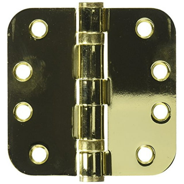 Deltana S44R5HDB3 HD Roulements à Billes Acier 4 Pouces x 4 Pouces x 5/8 Pouces Rayon Charnière