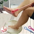 thumbnail image 7 of 15.7" Long Handled Silicone Foot Scrubber,Happon Toe Cleaning Brush, Foot Exfoliating Scrubber Brush for Shower,Toe Gap Cleaning Brush for Seniors/Pregnant (2Pcs), 7 of 7