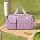 thumbnail image 3 of Xihbxyly Bolso de Mano con Estampado de Fresa, Bolso de Mano de Gran Capacidad con Compartimento para Zapatos y Separación Entre Ropa y Artículos Húmedos y Secos, Bolso Ligero de Pana para Fin de Sem, 3 of 7