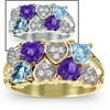 desc per buyer - 1.13.06 Personalized Band of Hearts Ring