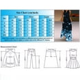 thumbnail image 5 of Robes d'Été pour Femmes 2022 Robe Longue d'Été Sans Manches Imprimée Col en V Ample Boho Plage avec Poches, 5 of 5