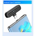 thumbnail image 2 of Riwcyla 2.4GHz Wireless Lavalier Microphone System Clip,on Microphone 20m Transmission Noise Reduction with Receiver + 2pcs Transmitters + Charging Box + 1pcs Adapter Cable Compatible with Android, 2 of 6