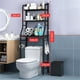 thumbnail image 1 of Estante de baño, estante de baño de 3 niveles, estante de piso de baño de acero inoxidable, estante de piso de metal, diseño de próxima generación, 1 of 3