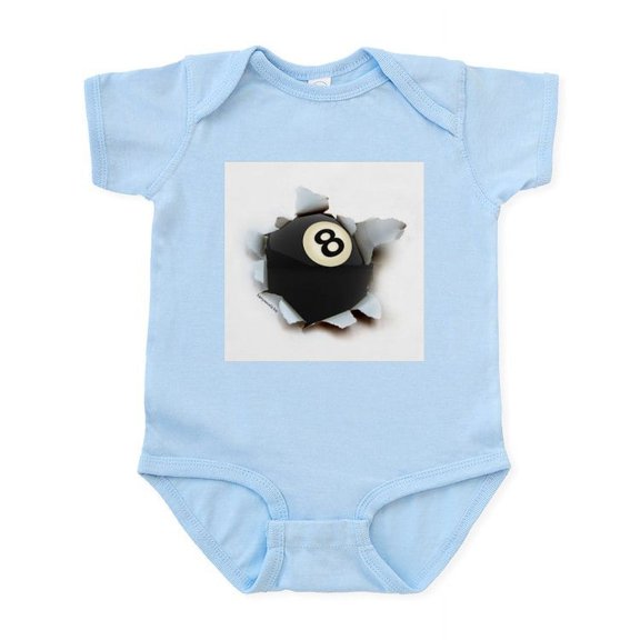 CafePress - Billiards Burster Infant Bodysuit - Baby Light Bodysuit, Size Newborn - 24 Months