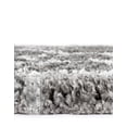thumbnail image 5 of Unique Loom Rabat Shag Collection Area Rug - Marble (5' 1" Round Gray/Ivory), 5 of 7