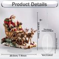 thumbnail image 2 of Ornamento de Navidad Regalo Decoraciones de Navidad de Acrílico Santa Ornamentos de Navidad, 2 of 3