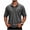 Dark Gray, variant on T Shirts for Man Plain Solid Short Sleeve Basic Lapel Collar Soft Cotton Everyday Wear Shirts M-3XL