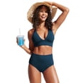 thumbnail image 3 of Parte Inferior de Bikini CRZ YOGA de Cintura Alta con Control de Abdomen XL, 3 of 5