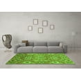thumbnail image 3 of Ahgly Company Indoor Rectangle Abstract Green Modern Area Rugs, 8' x 12', 3 of 4