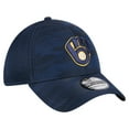 thumbnail image 3 of Youth New Era Navy Milwaukee Brewers Camo 39THIRTY Flex Hat, 3 of 5